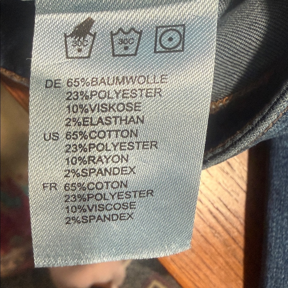 Articles Of Society Blue Skinny Jeans with Distressed Details - Picture 6 of 6